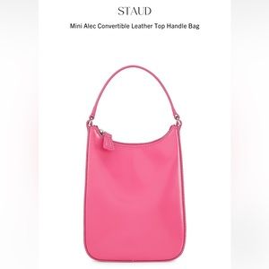 Staud mini Alec leather bag